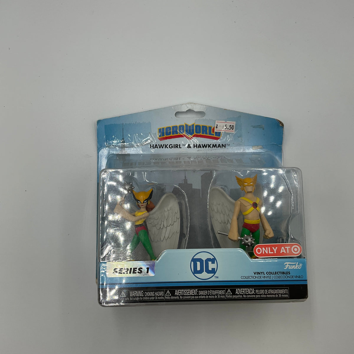 Funko HeroWorld DC Series 1 Hawkgirl & Hawkman Target Exclusive 2-Pack