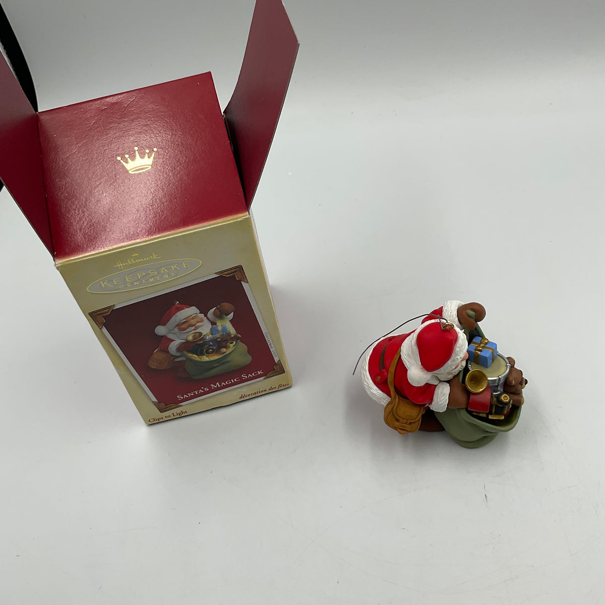 2005 Hallmark Keepsake Ornament Santa’s Magic Sack
