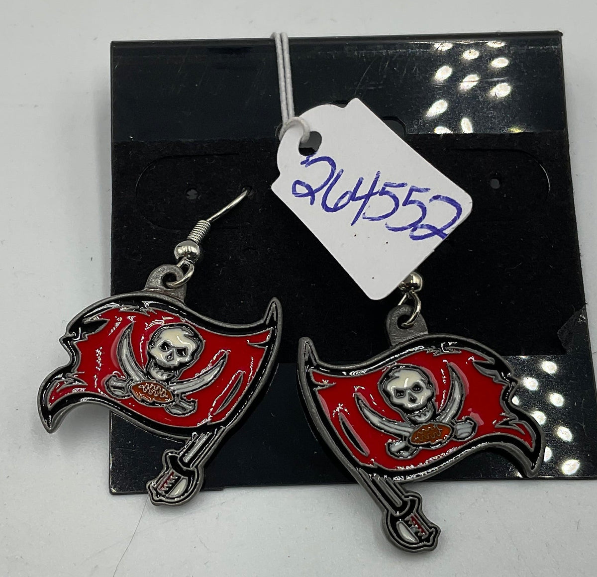 Tampa Bay Buccaneers NFL Hook Earrings