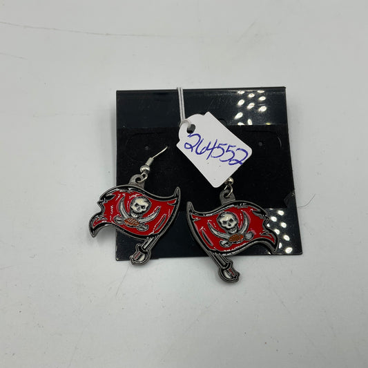 Tampa Bay Buccaneers NFL Hook Earrings Style 2
