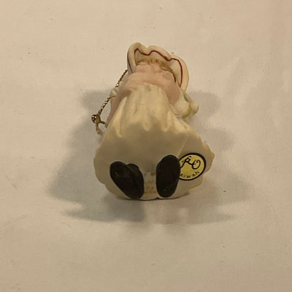 Jan Hagara "Missy and Her Baby" Vintage 1984 Limited Edition Porcelain Figurine with Original Box