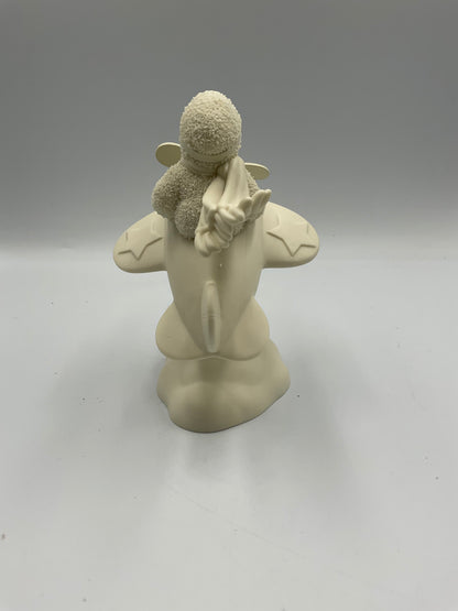 Department 56 Snowbabies I Can Fly Frosty Flight Airplane Figurine w/ Box