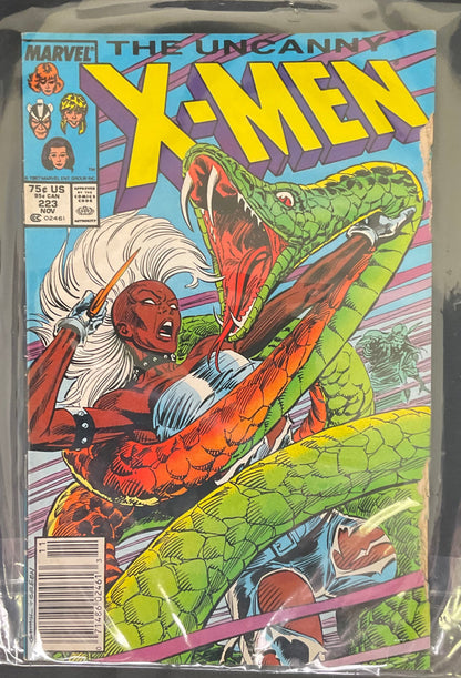 The Uncanny X-Men #223 Vintage November 1987 Marvel Comic Book