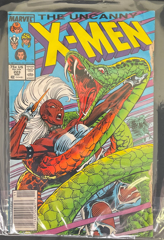 The Uncanny X-Men #223 Vintage November 1987 Marvel Comic Book