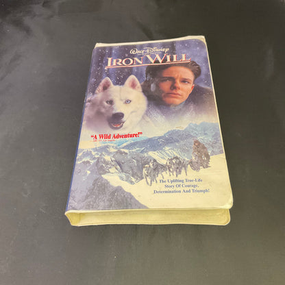 Disney’s Iron Will VHS Tape