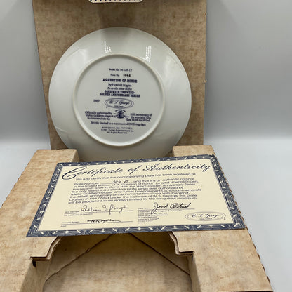 W.L. George Bradford Exchange Limited Edition Question of Honor Vintage 1989 Box COA