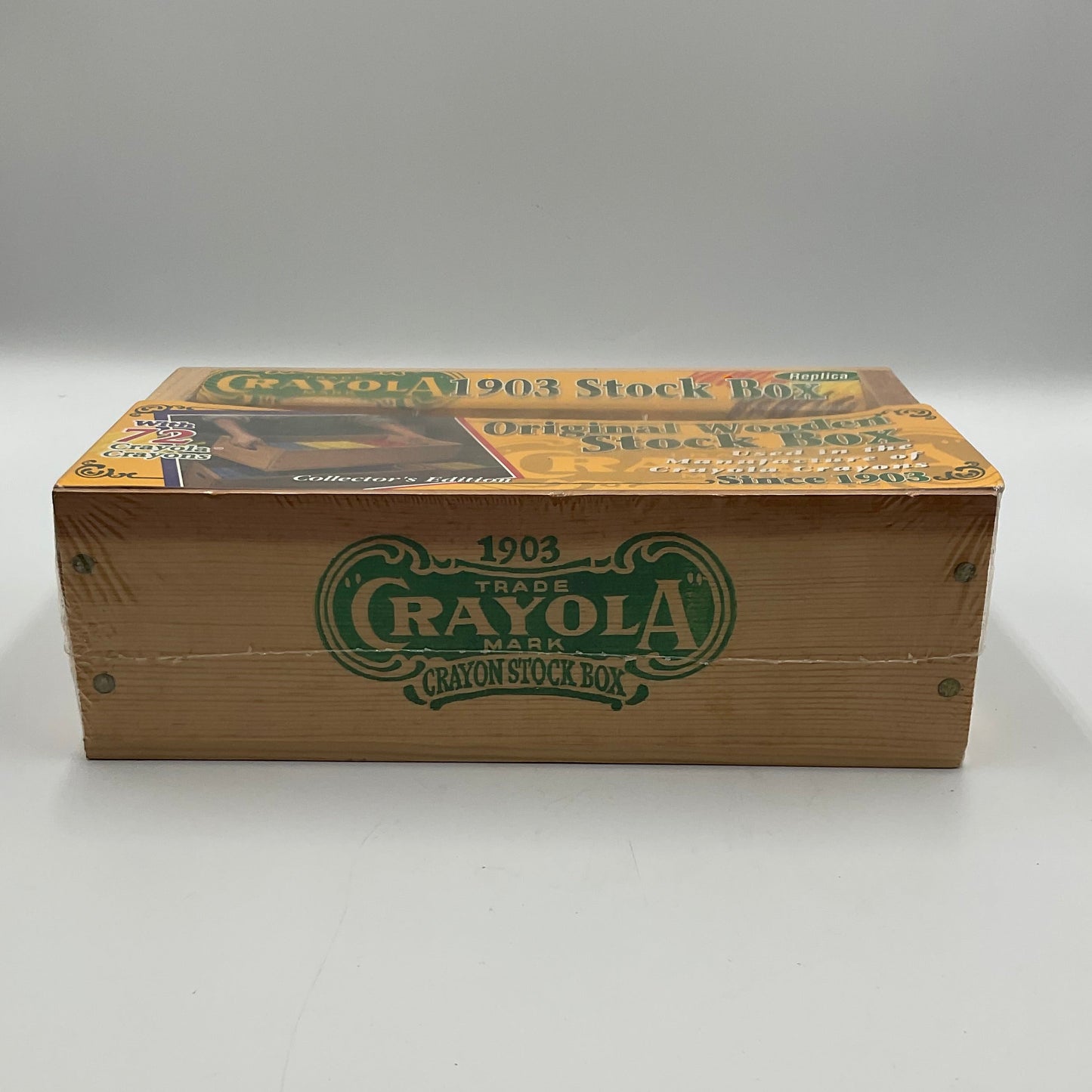 Vintage 1997 Edition Crayola 1903 Stock Box With 72 Crayons New Unopened