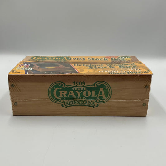 Vintage 1997 Edition Crayola 1903 Stock Box With 72 Crayons New Unopened