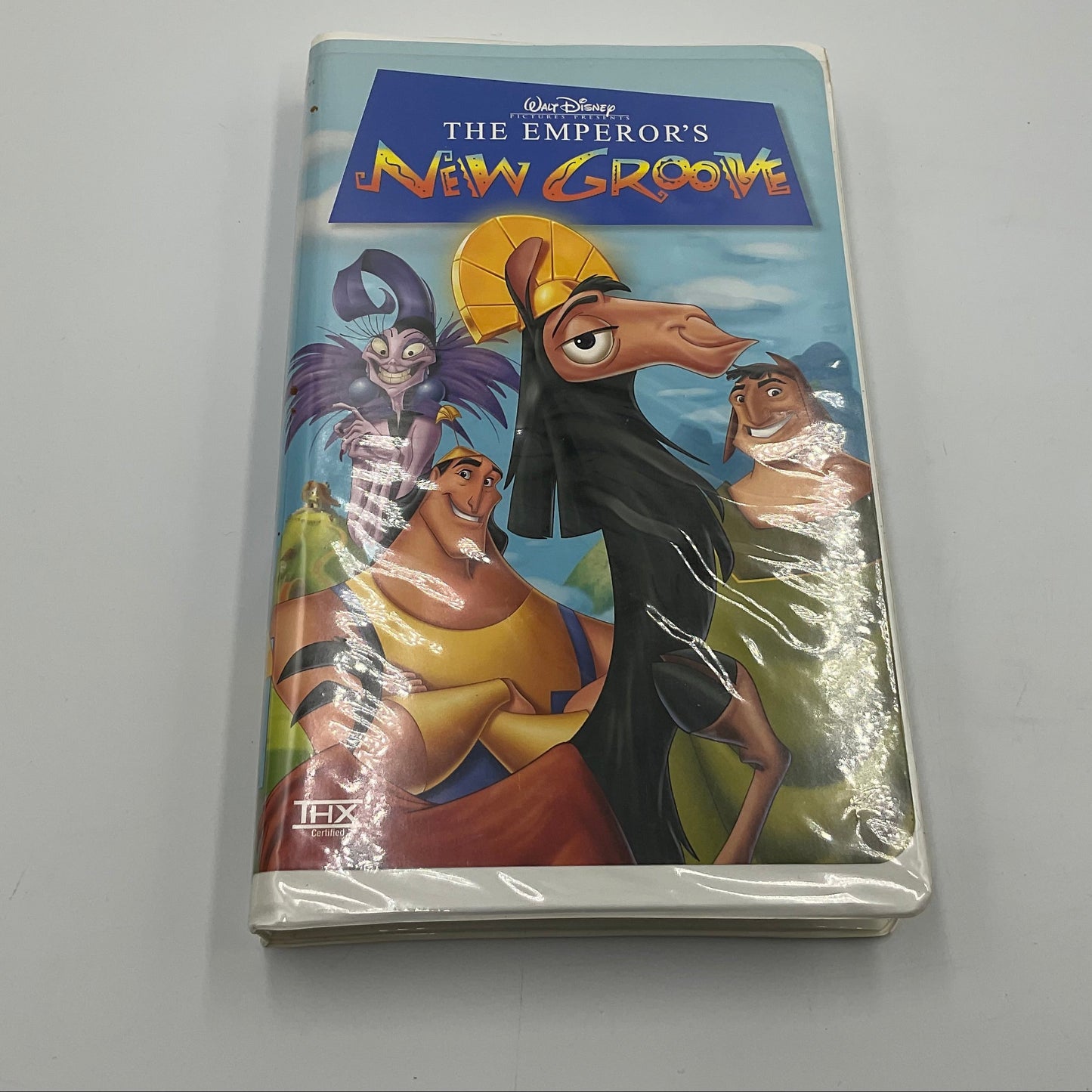 Walt Disney VHS The Emperor’s New Grove 2001 Vintage Video Tape Movie Film Not Tested