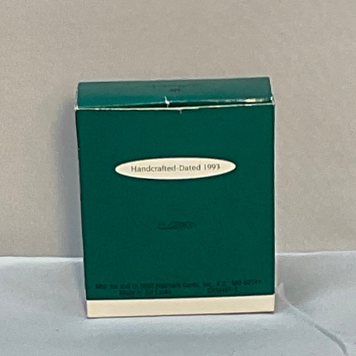Hallmark Miniature Ornament Ears to Pals 1993 "Bluebird Sitting on Bunny's Ear"