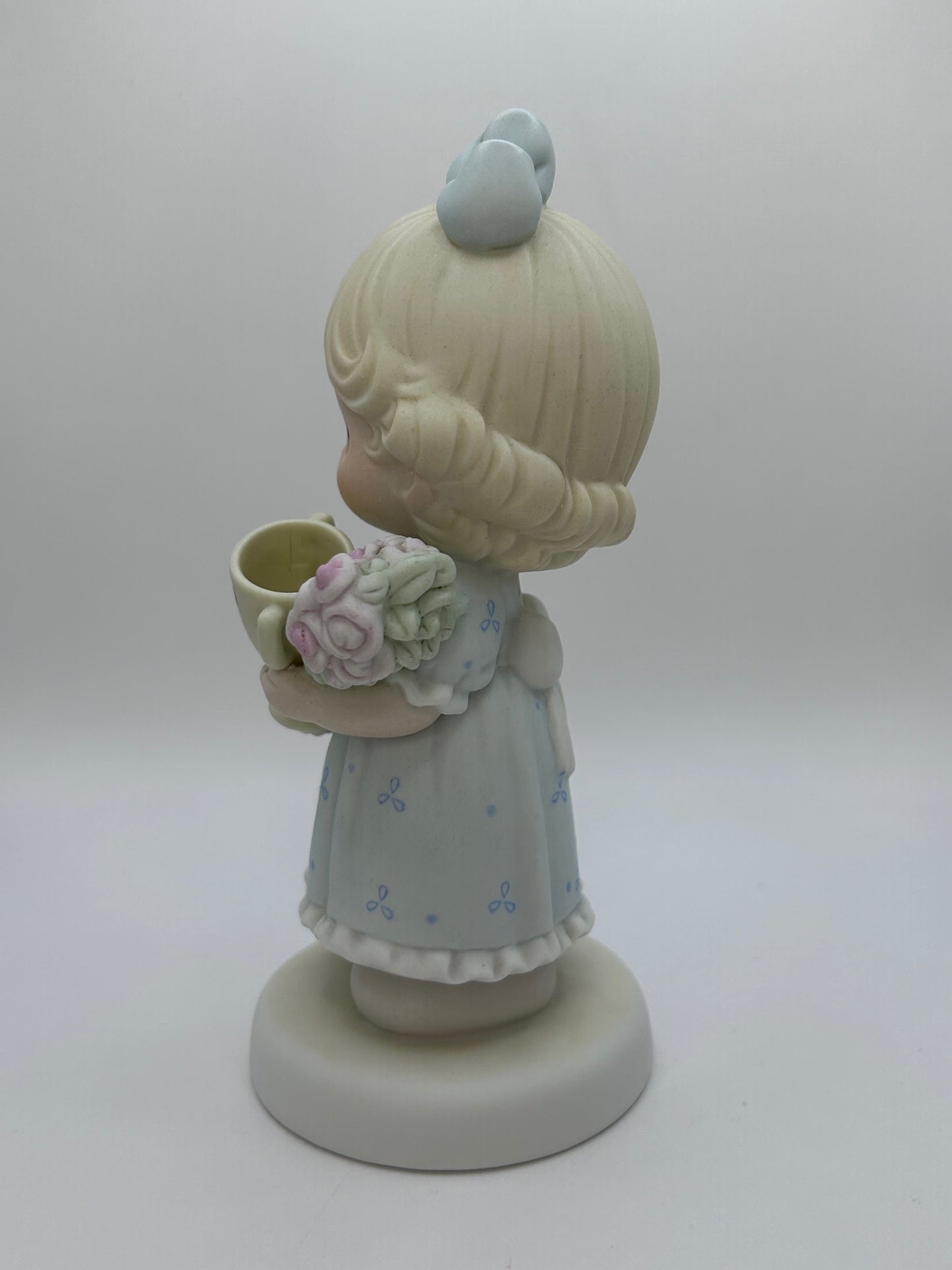 Precious Moments Vintage 1992 You're My Number One Friend Porcelain Figurine