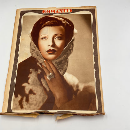 Vintage Italian Film Magazine Hollywood Dated June 23,1949