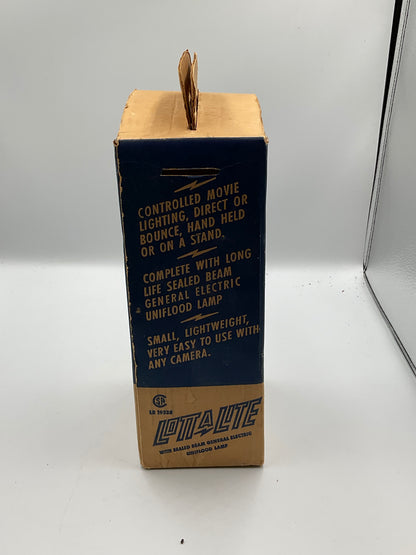 Lott a Lite Vintage Controlled Movie Lighting untested General Electric Uniflood Lamp