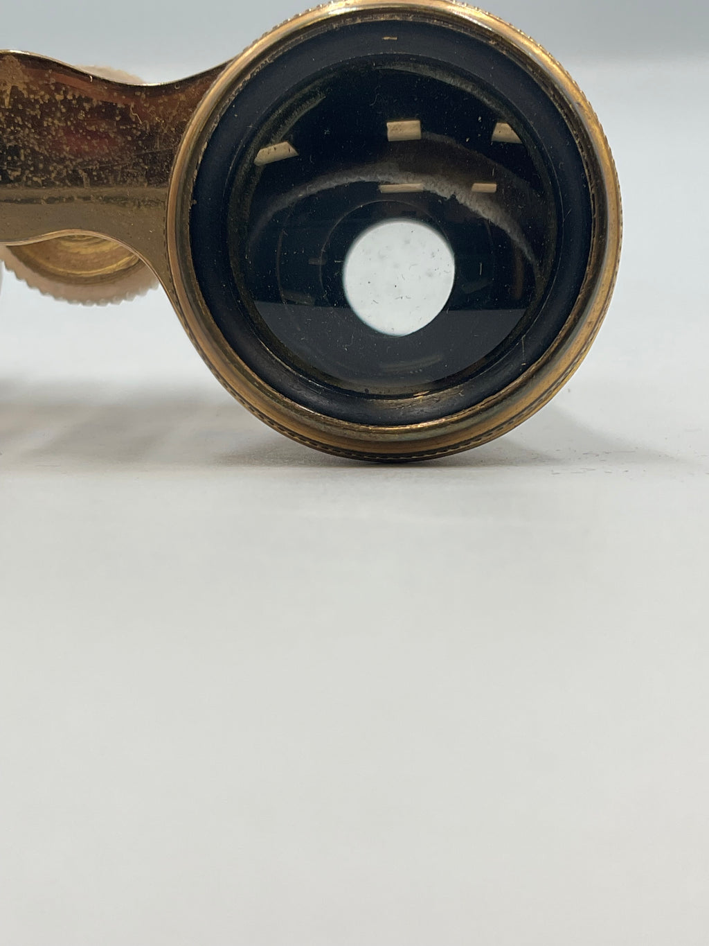 Opera Glasses Colmont FT. Paris Mother of Pearl & Brass with Case