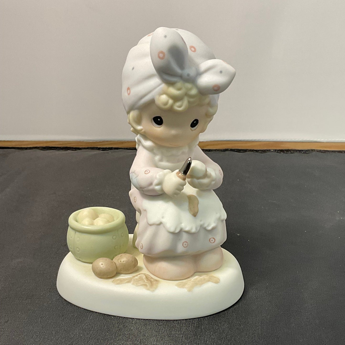 Precious Moments Vintage 1995 Always Take Time to Pray Hand Painted Porcelain Collectible Figurine