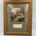 Thomas Kinkade Make a Wish Cottage Ornate Framed Art