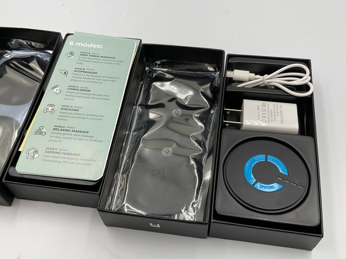 Nooro Wireless Electronic Body Massager Stimulator w/ Box Lot of 2