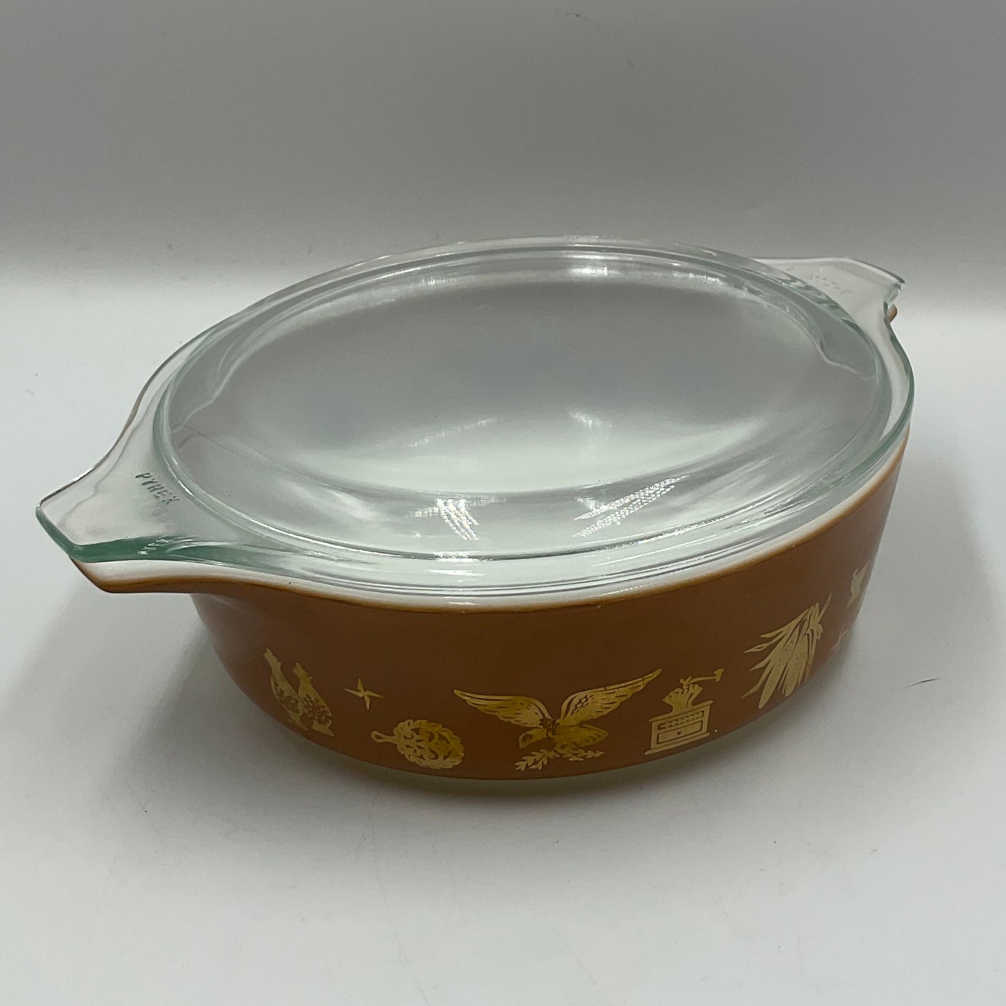 Vintage Pyrex Casserole Dish with Lid