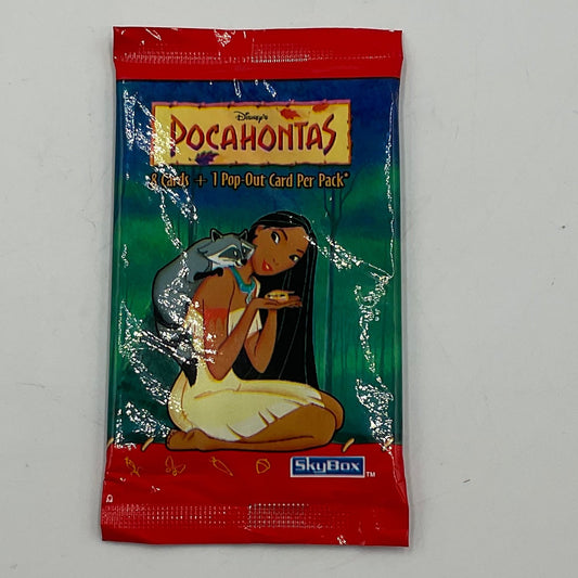 Skybox Walt Disney Vintage 1995 Pocahontas Trading Card Pack Factory Sealed