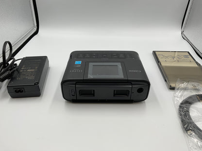 Canon SELPHY CP1200 Wireless Compact Photo Printer Black Bundle With Box