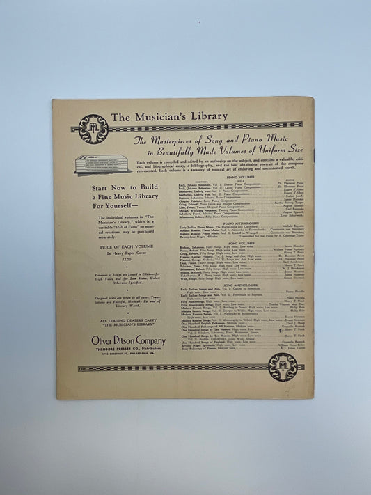 Vintage June 1941 The Etude Music Magazine