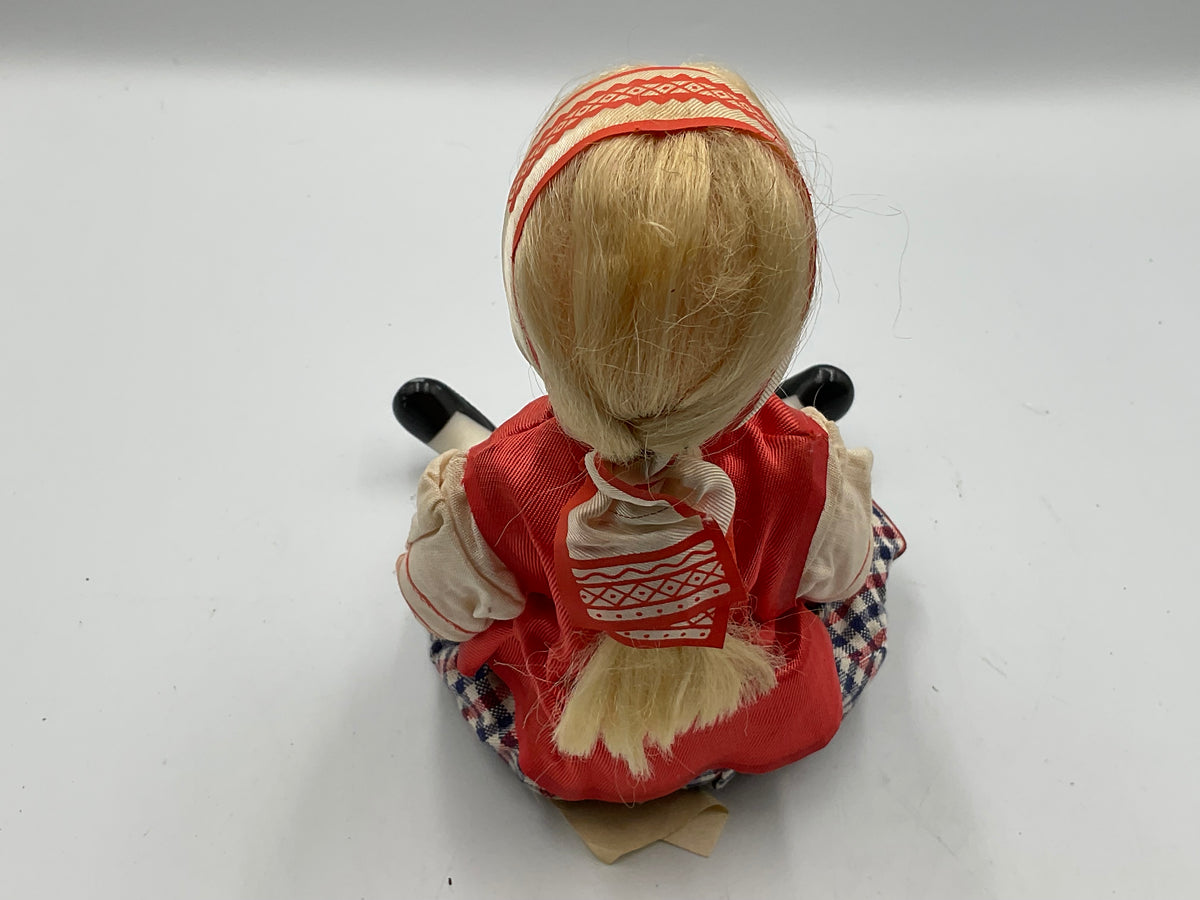 Vintage Soviet-Era (USSR) Ethnic Souvenir Doll