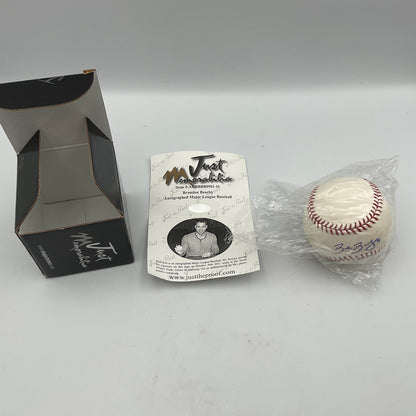Brandon Beachy Major League Autographed Baseball