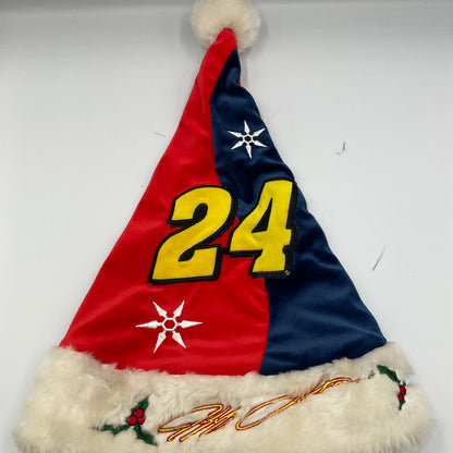 Forever Collectibles Jeff Gordon NASCAR#24 Christmas Holiday Santa Hat