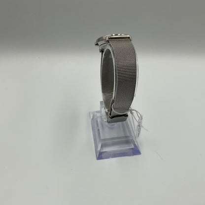 Skagen Steel Denmark Ladies Stainless Steel Mesh Bracelet Crystal Markers Watch