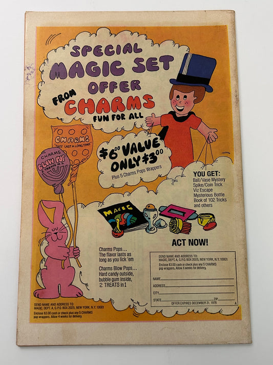 DC Super-Star Giant No. 9 The Man Behind the Gun Vintage 1976 DC Comics Comic Book