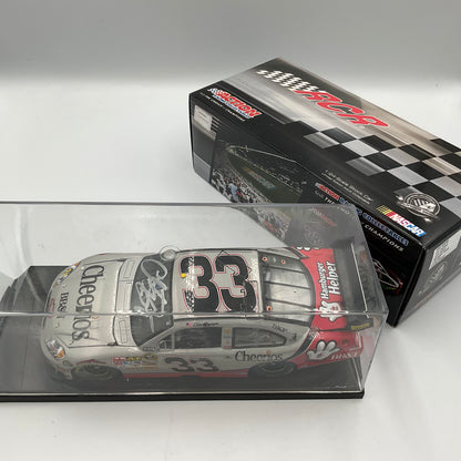 Clint Bowyer Autographed 1:24 Scale Die-Cast Model Car NASCAR #33