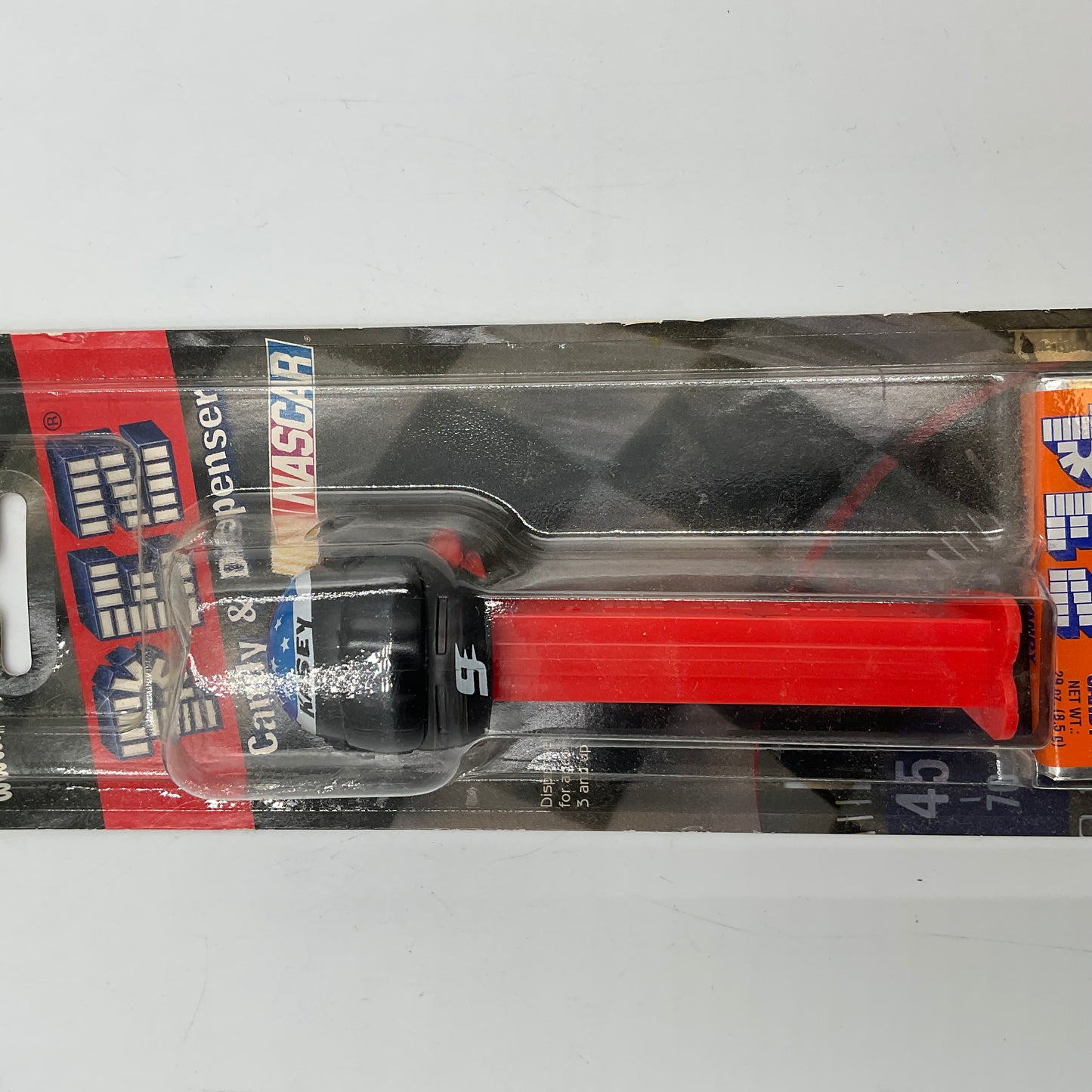 NASCAR Pez Candy Dispenser Kasey On the Helmet unopened