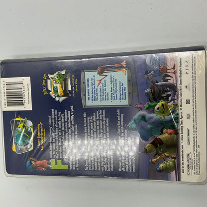 Disney’s Pixar Monsters Inc. VHS Tape