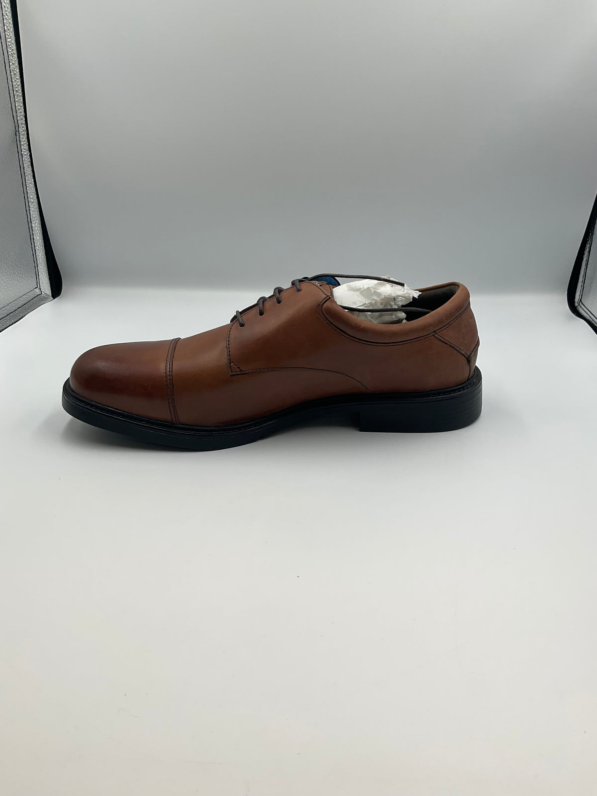 NUNN BUSH Crews Senator Men's Slip Resistant Work Shoe