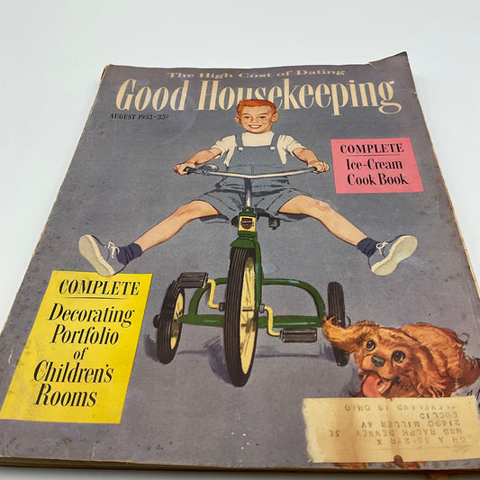 Good Housekeeping The High Cost of Dating August 1953