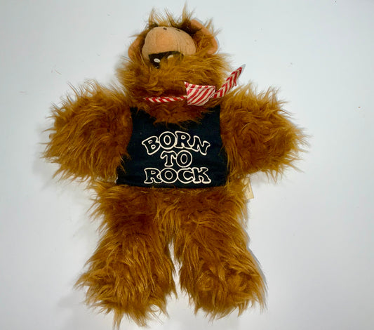 "Born To Rock" ALF Vintage 1988 Hand Puppet