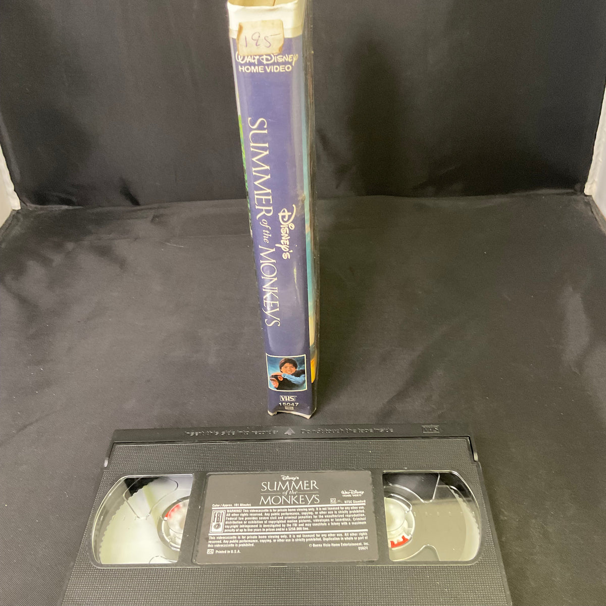 Disney’s Summer of the Monkeys VHS Tape