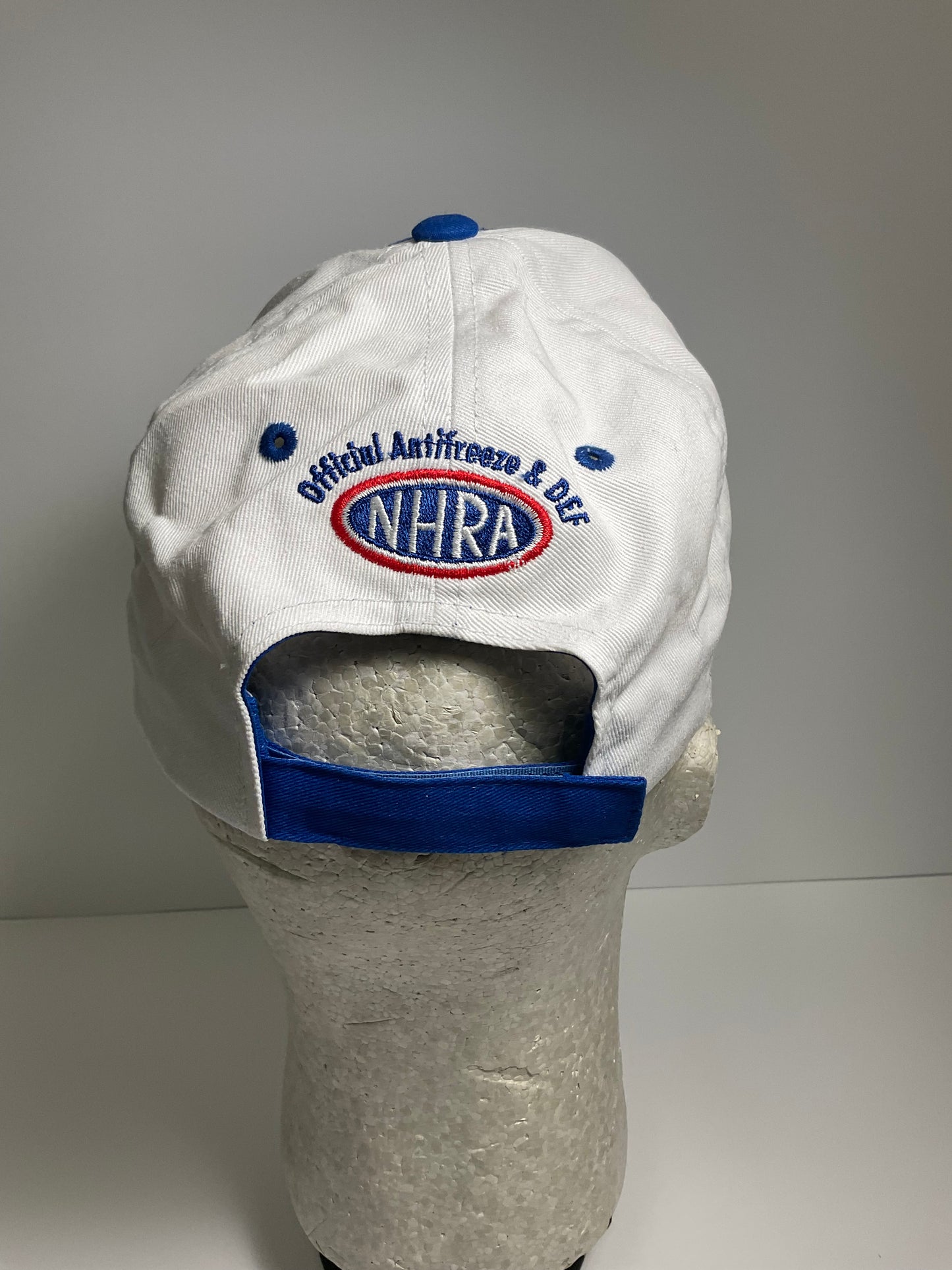 Peak Coolant And Motor Oil Signed John Force Racing Hat