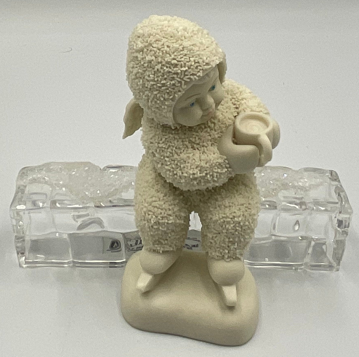Department 56 Snowbabies Winter Tales Ice Skating Figurines Set of 4 Retired