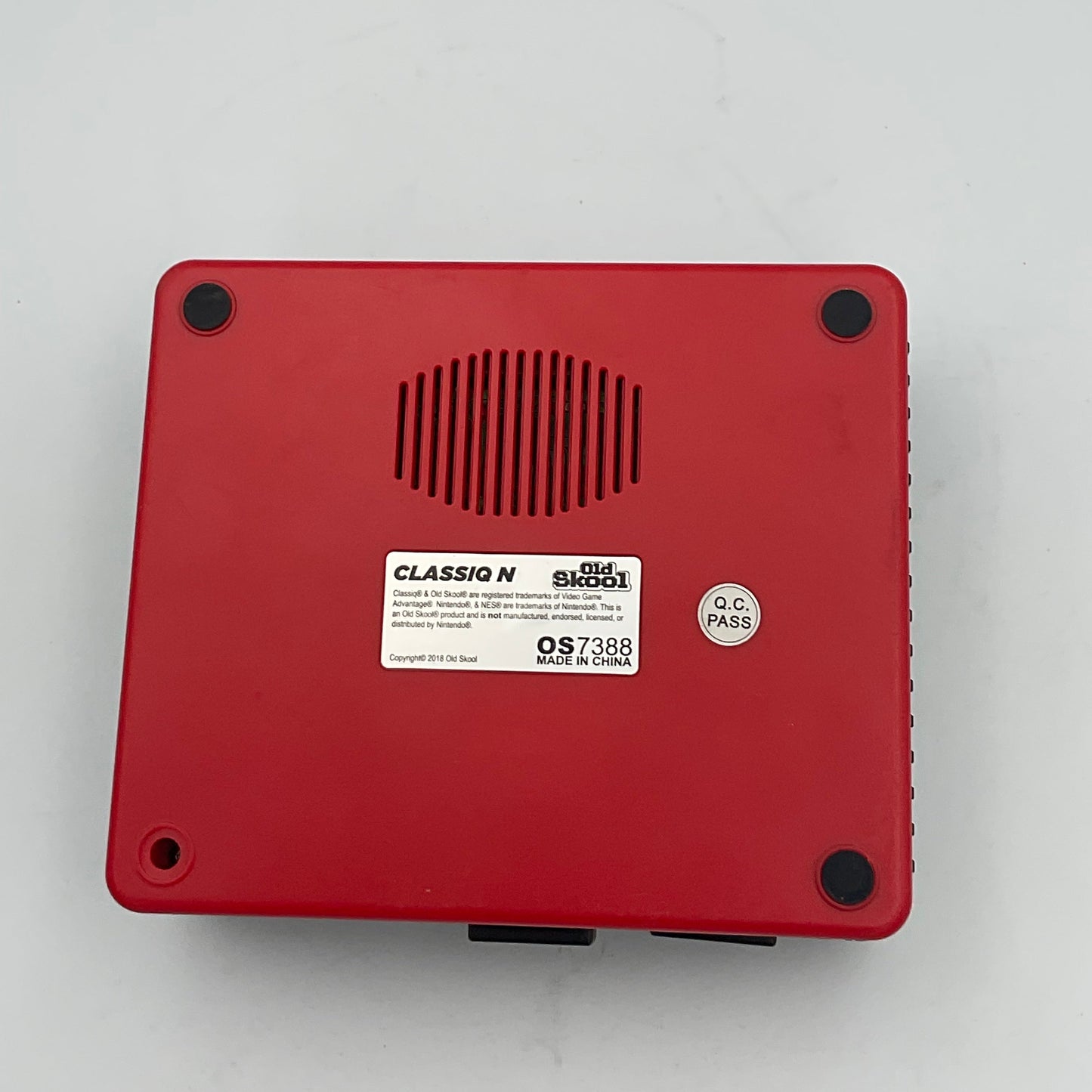 UNTESTED - N Classiq HD Console - Black and Red