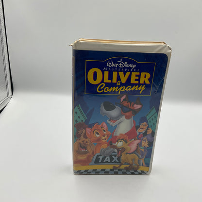 Walt Disney Masterpiece Oliver & Company VHS Tape