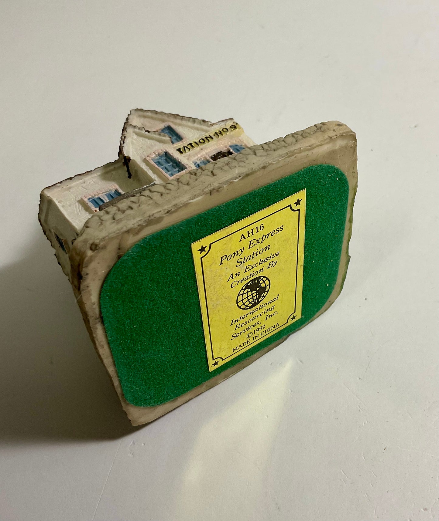 Collectible Miniature Pony Express Station No. 9