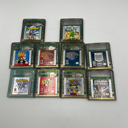 Game Boy Color Game Cartridges (10 Total )