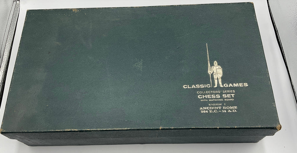 Ancient Rome Collectors Series Chess Set Complete Edition 1 Vintage 1963