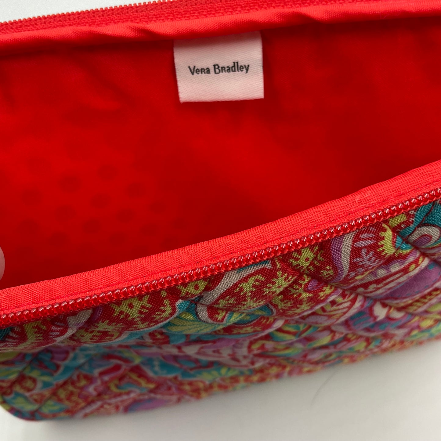 Vera Bradley Tablet Bag Red with Design