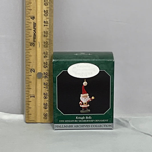 1998 Hallmark Keepsake Collectors Club Ornament "Kringle Bells" w/Box