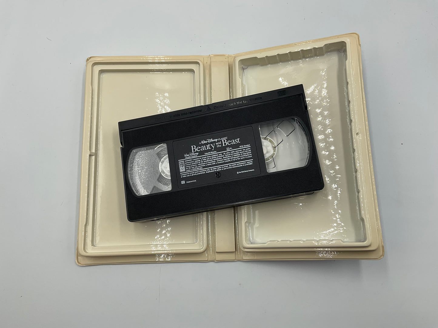 Walt Disney Beauty and the Beast Vintage  VHS Video Tape 1992
