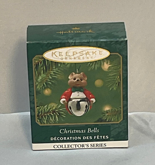 Hallmark Keepsake 2001 Christmas Bells #7 Miniature Ornament