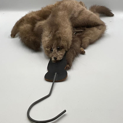 Natural Mink Fur Stole