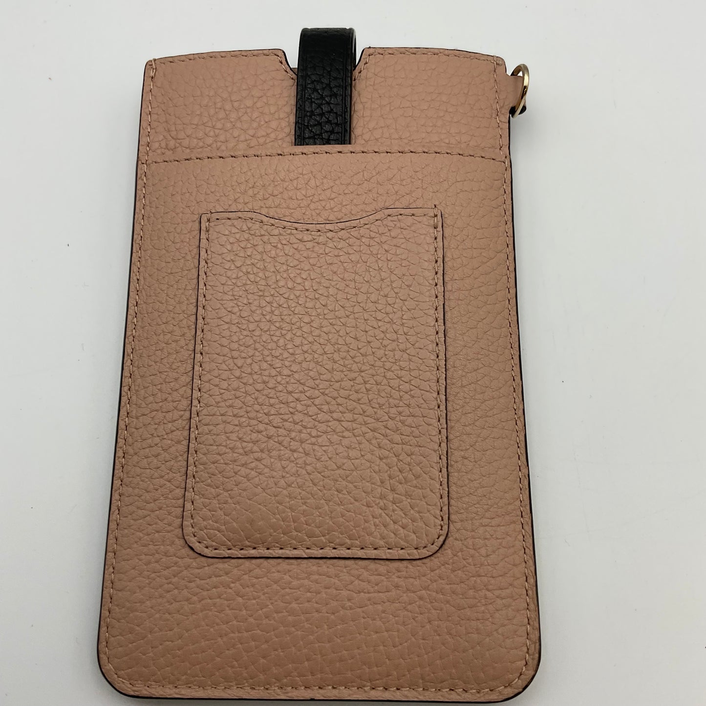 Kate Spade Beige Leather Phone Holder Cardholder Wallet